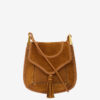 Sac à bandoulière Anahi en cuir suédé tressé Sac à bandoulière Anahi en cuir suédé tressé