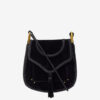Sac à bandoulière Anahi en cuir suédé tressé Sac à bandoulière Anahi en cuir suédé tressé