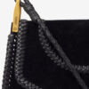 Sac à bandoulière Anahi en cuir suédé tressé Sac à bandoulière Anahi en cuir suédé tressé