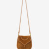 Sac à bandoulière Anahi en cuir suédé tressé Sac à bandoulière Anahi en cuir suédé tressé