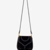 Sac à bandoulière Anahi en cuir suédé tressé Sac à bandoulière Anahi en cuir suédé tressé