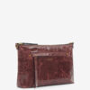 Sac à bandoulière en cuir brillant Nessah