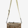 Sac à bandoulière en cuir brillant Winna Duo