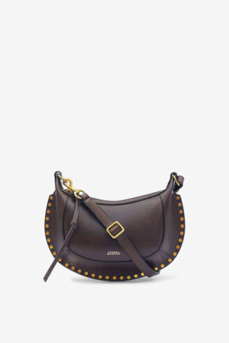 Sac à bandoulière en cuir de veau Oskan Moon