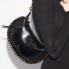 Sac à bandoulière en cuir effet python Oskan Moon Sac à bandoulière en cuir effet python Oskan Moon