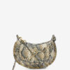 Sac à bandoulière en cuir imprimé Oskan Moon Sac à bandoulière en cuir imprimé Oskan Moon