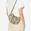 Sac à bandoulière en cuir imprimé Oskan Moon Sac à bandoulière en cuir imprimé Oskan Moon