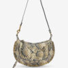 Sac à bandoulière en cuir imprimé Oskan Moon Sac à bandoulière en cuir imprimé Oskan Moon