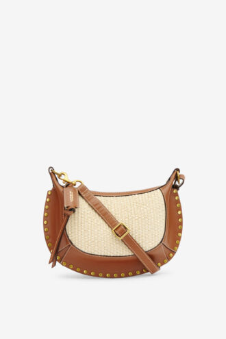 Sac à bandoulière en cuir souple Oskan Moon
