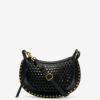 Sac à bandoulière en cuir souple Oskan Moon