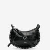 Sac à bandoulière en cuir souple Oskan Moon