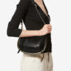 Sac à bandoulière en cuir souple Oskan Moon