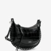 Sac à bandoulière en cuir souple Oskan Moon