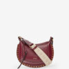 Sac à bandoulière Mini Moon en cuir de veau