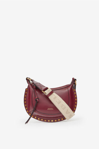 Sac à bandoulière Mini Moon en cuir de veau