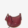 Sac à bandoulière Mini Moon en cuir de veau