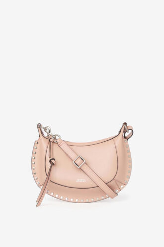 Sac à bandoulière Oskan Moon en cuir pleine fleur
