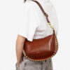 Sac à bandoulière Oskan Moon en cuir souple Sac à bandoulière Oskan Moon en cuir souple