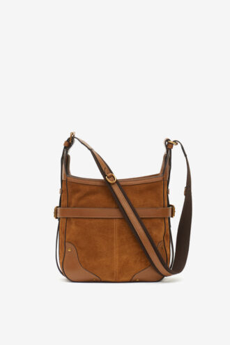 Sac à bandoulière Sierra Hobo S en cuir suédé
