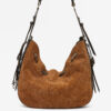 Sac Bolton Hobo en cuir suédé vintage