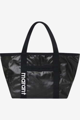 Sac cabas à bandoulière Darwen en coton enduit