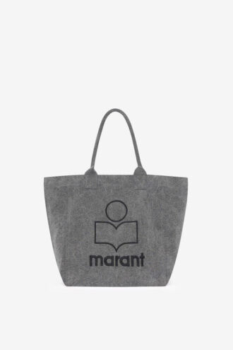 Sac cabas en coton délavé avec logo Yenky