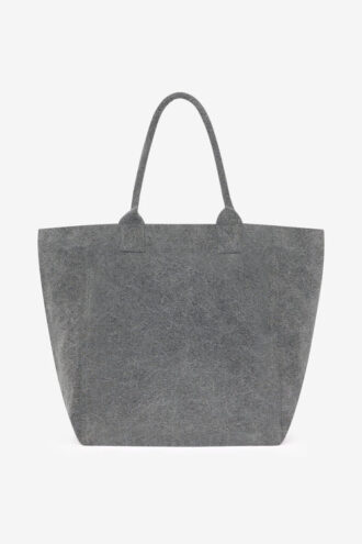 Sac cabas en coton délavé avec logo Yenky
