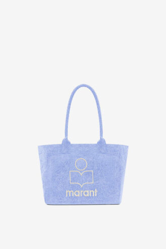 Sac cabas en coton délavé avec logo Yenky Zipped