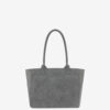 Sac cabas en coton délavé avec logo Yenky Zipped