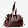 Sac cabas en cuir brillant Silven E/W