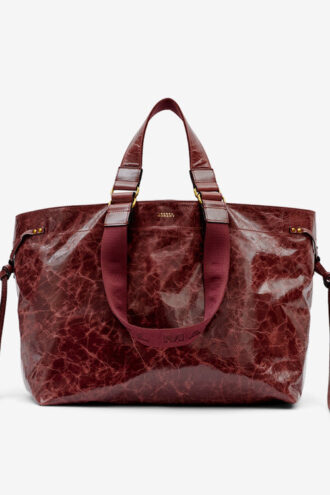 Sac cabas en cuir brillant Wardy