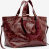 Sac cabas en cuir brillant Wardy Sac cabas en cuir brillant Wardy