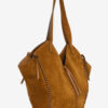 Sac cabas en cuir suédé