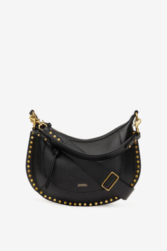 Sac en cuir grainé avec clous Naoko