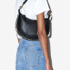 Sac en cuir grainé avec clous Naoko