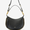Sac en cuir grainé avec clous Naoko