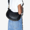 Sac en cuir grainé avec clous Naoko