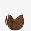 Sac en cuir suédé imprimé Oskan Soft Zip