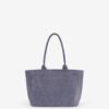 Sac fourre-tout en toile de coton zippé Yenky
