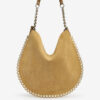 Sac hobo Oskan en cuir suédé à chaîne souple