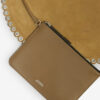 Sac hobo Oskan en cuir suédé à chaîne souple