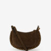 Sac à main baguette Oskan Moon en cuir de veau suédé Sac à main baguette Oskan Moon en cuir de veau suédé