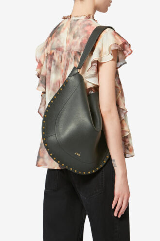Sac à main Oskan Hobo Soft en cuir de veau grainé