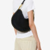 Sac à main Oskan Hobo Soft Zip en cuir de veau suédé tressé