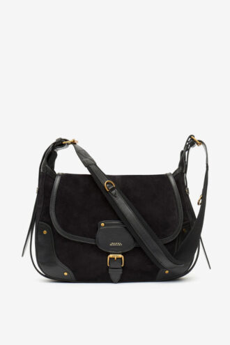Sac messager en cuir suédé Sierra