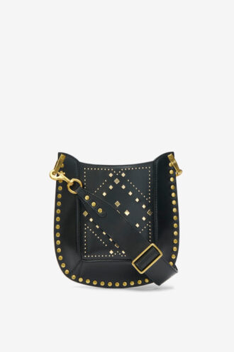 Sac Nasko en cuir clouté à motif graphique