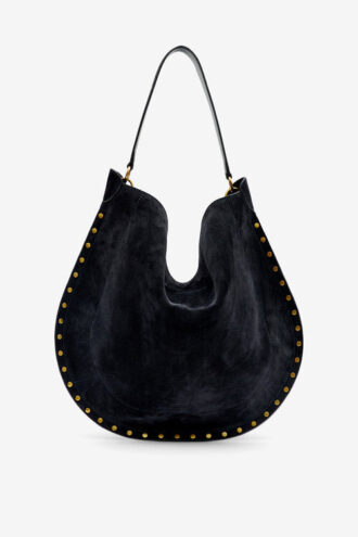 Sac Oskan Hobo en cuir de veau suédé souple