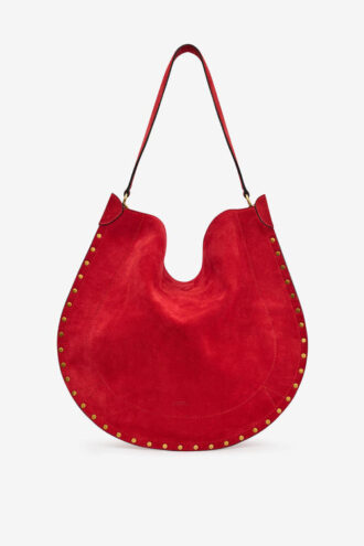 Sac Oskan Hobo en cuir de veau suédé souple