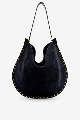 Sac Oskan Hobo en cuir de veau suédé souple