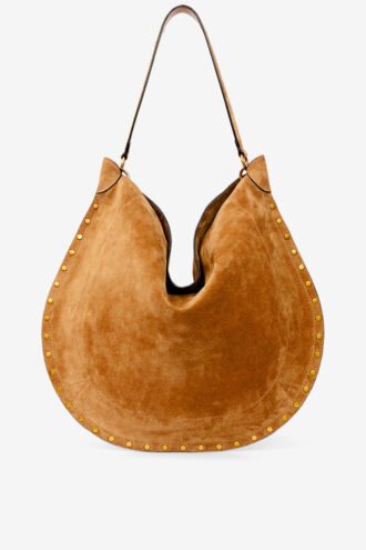 Sac Oskan Hobo en cuir de veau suédé souple